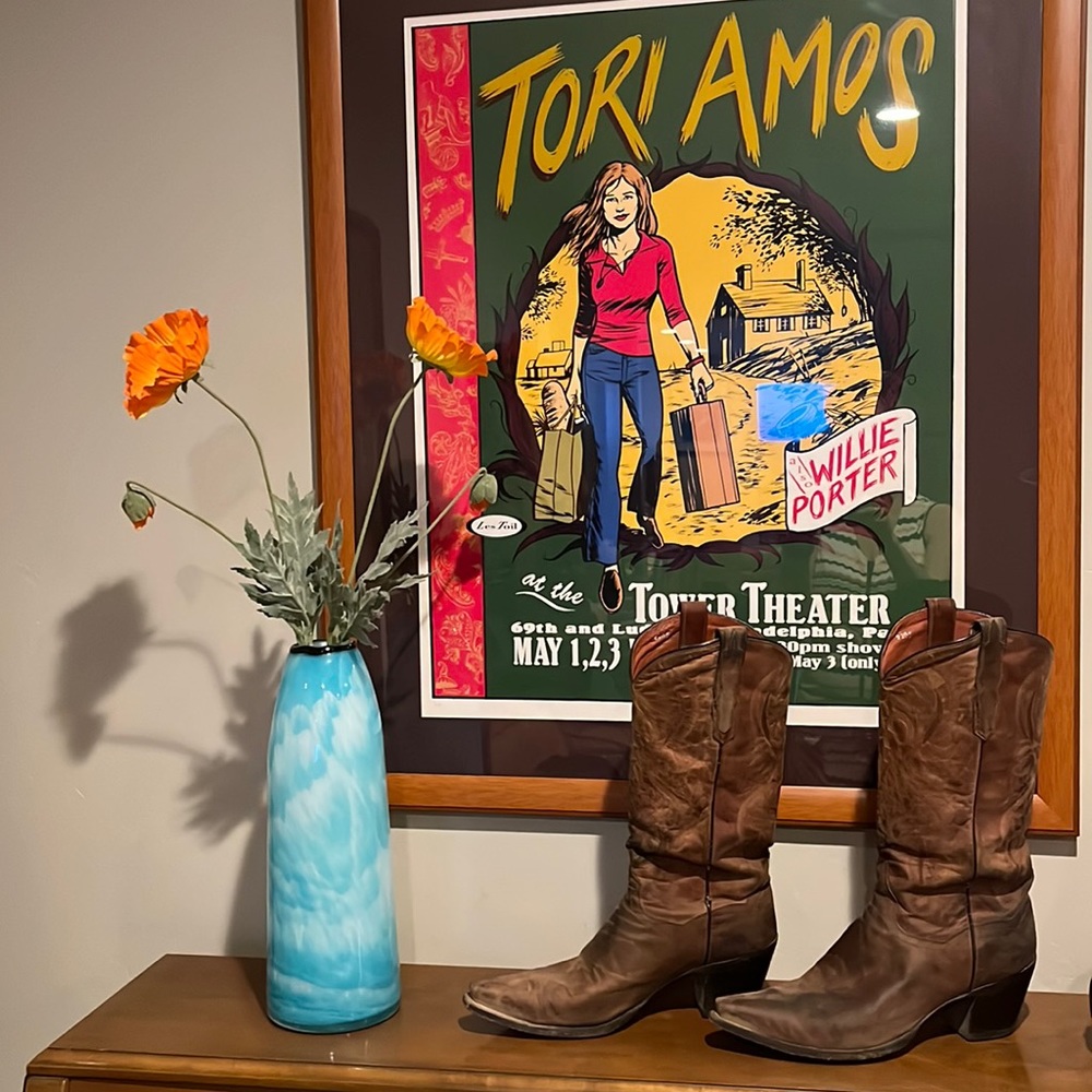 Dan Post Women’s brown snip toe cowboy boots Sz 10